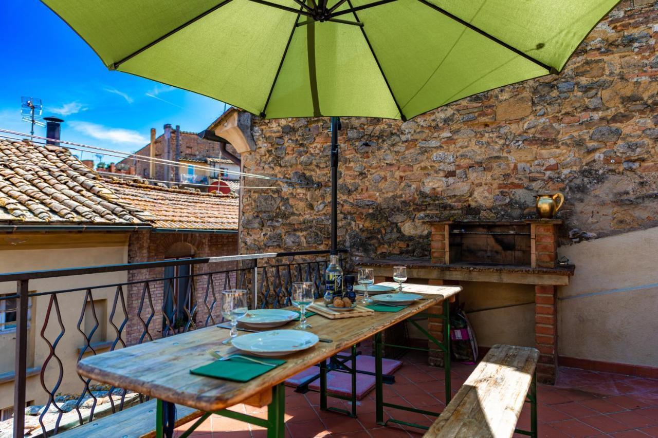 Appartamento Terrazza Dei Sarti Central Volterra Penthouse 6 Beds & More Esterno foto